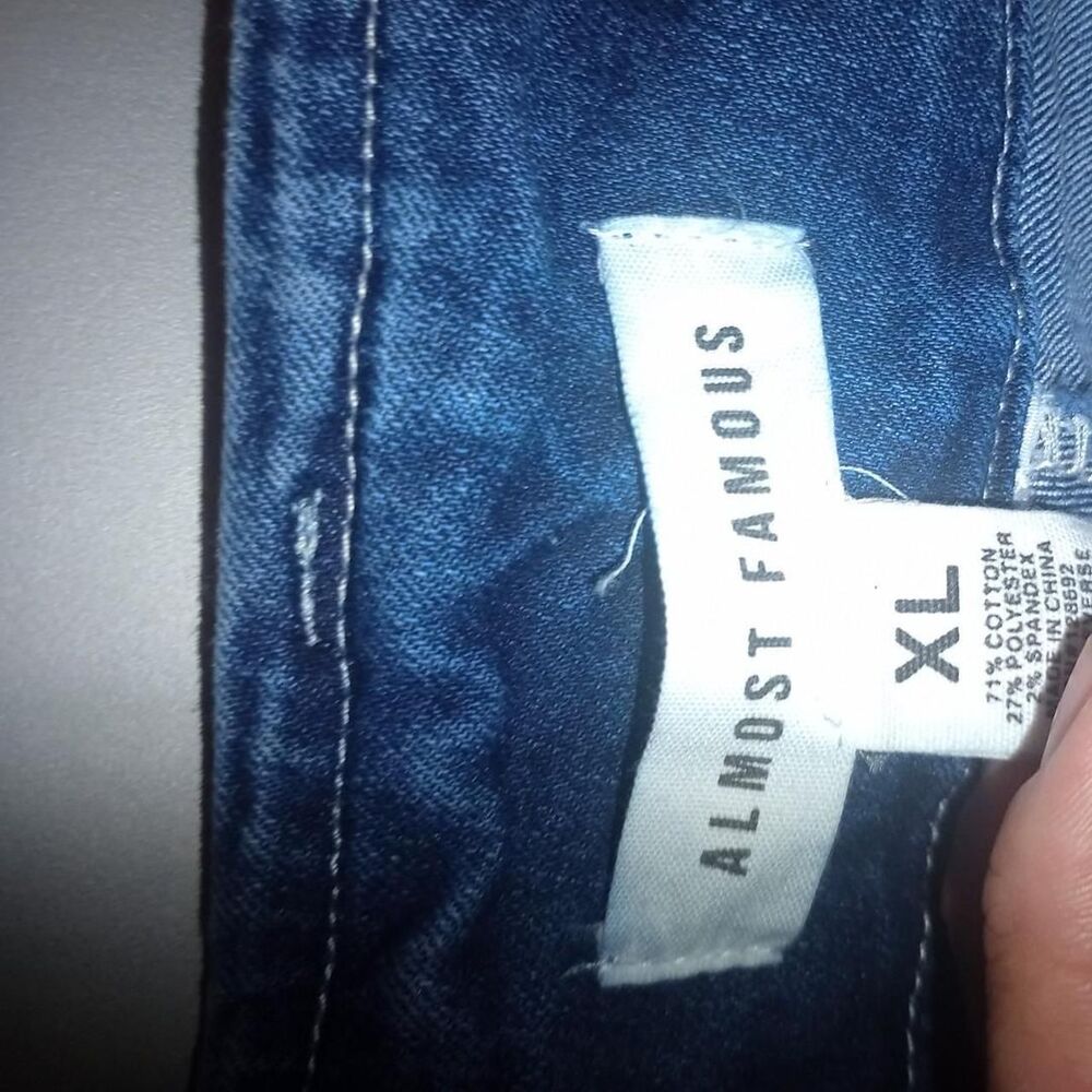 Almost-famous Women's Blue and Navy Skirt - Picture 2 of 3